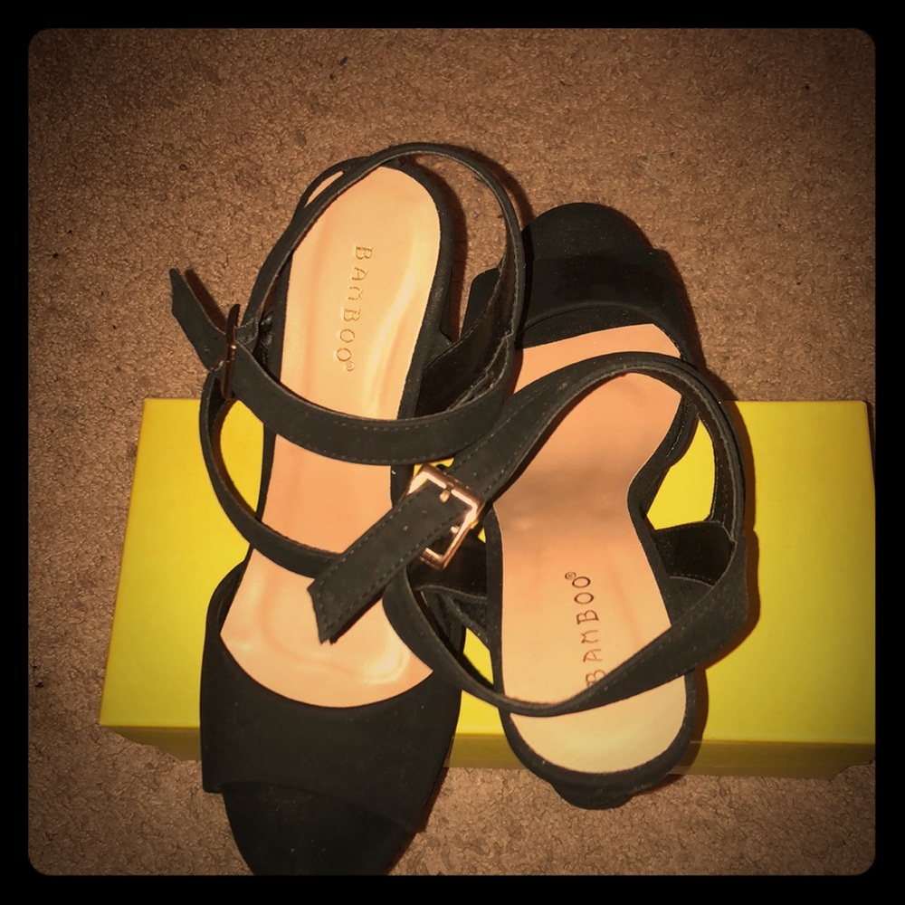 Black heels